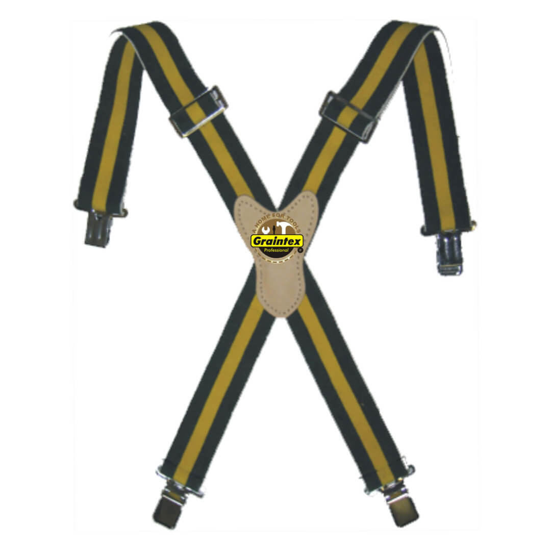 ES1476 :: Green and Yellow Color Suspender