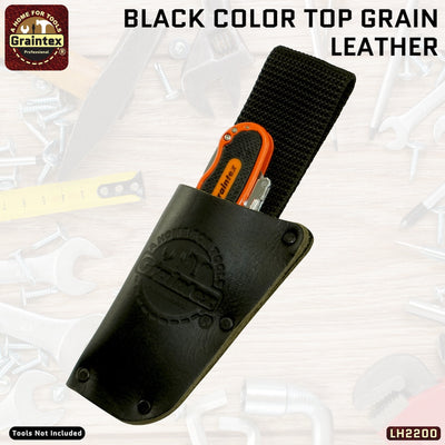 LH2200 :: LEATHER UTILITY KNIFE HOLSTER