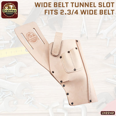 LH2242 :: LEATHER CORDLESS DRILL HOLSTER