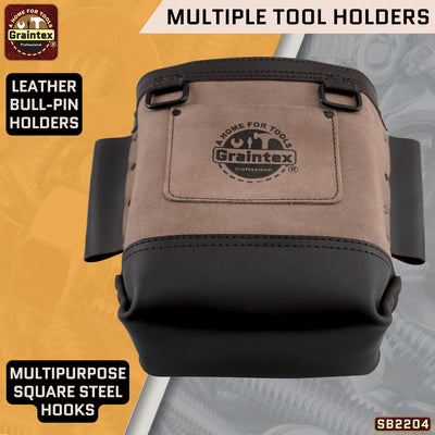 SB2204 :: Nut & Bolt Bag Beige Color Premium Quality Suede Leather