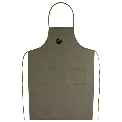 CA2155 :: Machinist Shop Apron Green Canvas