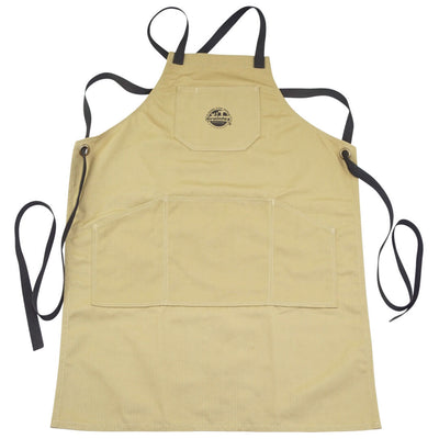 CA2283 :: 5 Pockets Work Apron Khaki Canvas