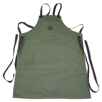 CA2316 :: 5 Pockets Work Apron Green Canvas