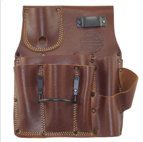 Drywall Pouch Left Handed Ambassador Series Top Grain Leather