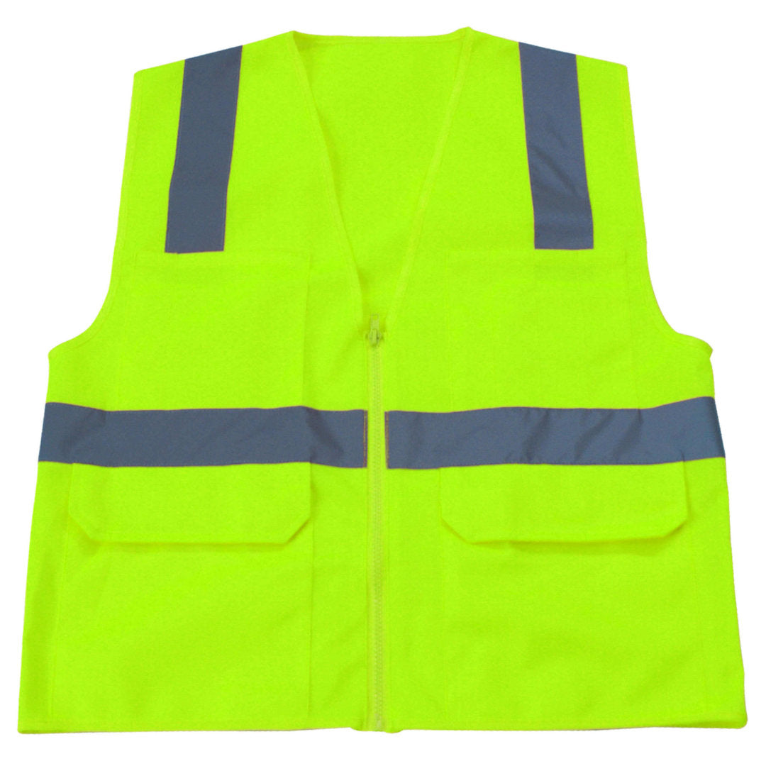 Surveyor’s Safety Vests Lime Green Color