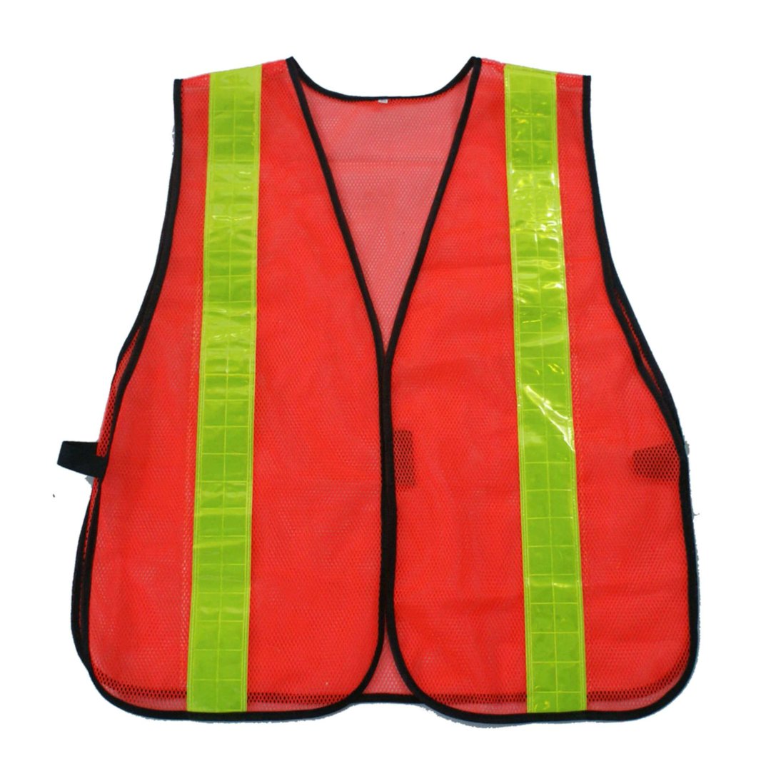 SV1559 :: Reflective Safety Vest Orange Color