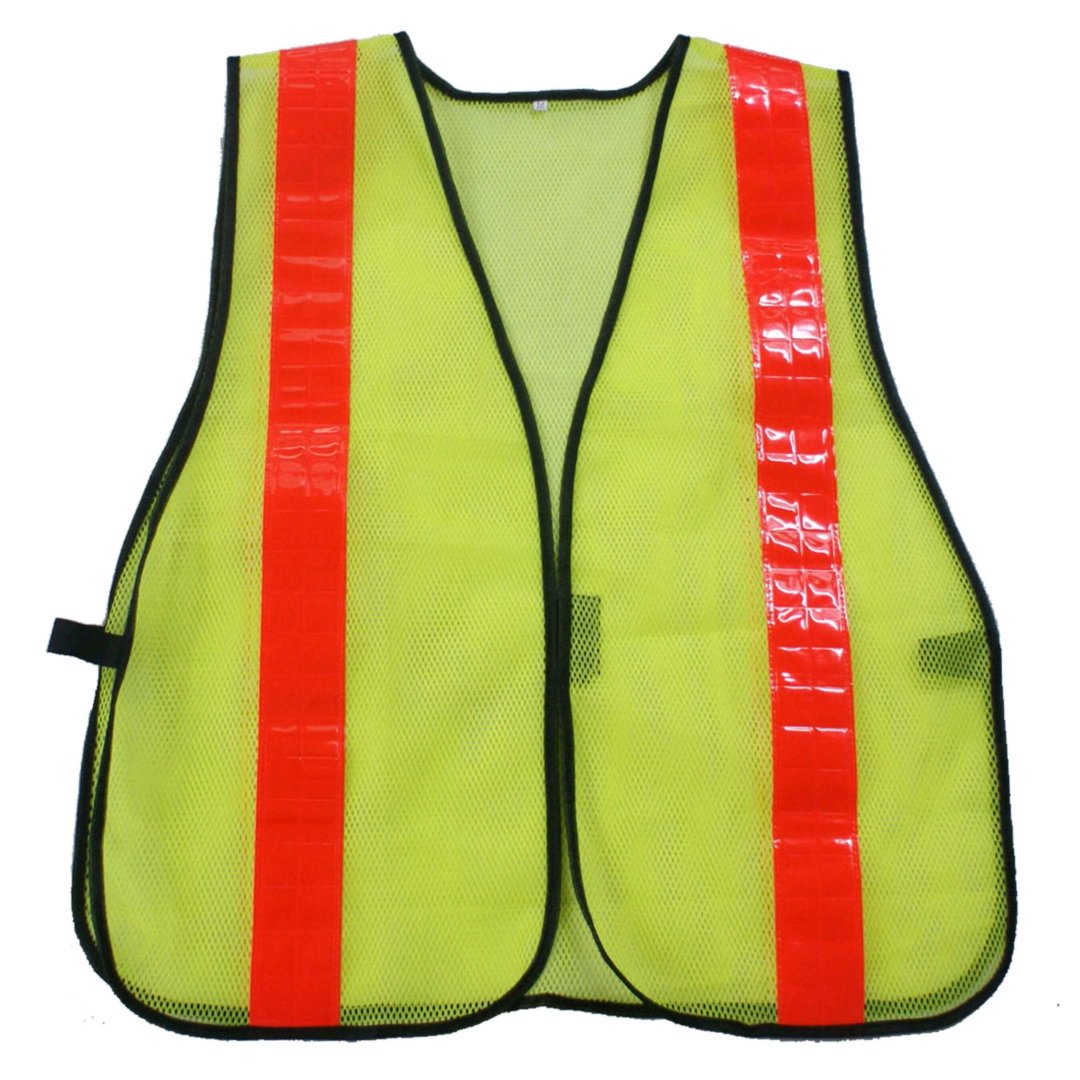 SV1579 :: Reflective Safety Vest Lime Green Color